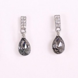 Aretes Colgantes Cortos OFFICE-JoyeriasyMas-Aretes Colgantes Cortos OFFICE