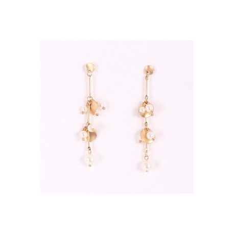 Aretes Colgantes Largos OFFICE-JoyeriasyMas-Aretes Colgantes Largos OFFICE