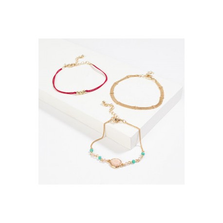 Set de Pulseras Flexibles CASUAL-JoyeriasyMas-Set de Pulseras Flexibles CASUA