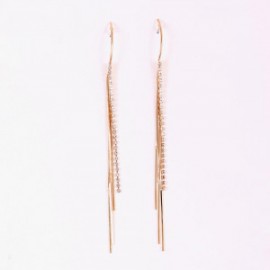 Aretes Colgantes Largos NIGHT-JoyeriasyMas-Aretes Colgantes Largos NIGHT