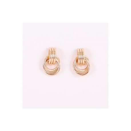 Aretes Colgantes Cortos OFFICE-JoyeriasyMas-Aretes Colgantes Cortos OFFICE